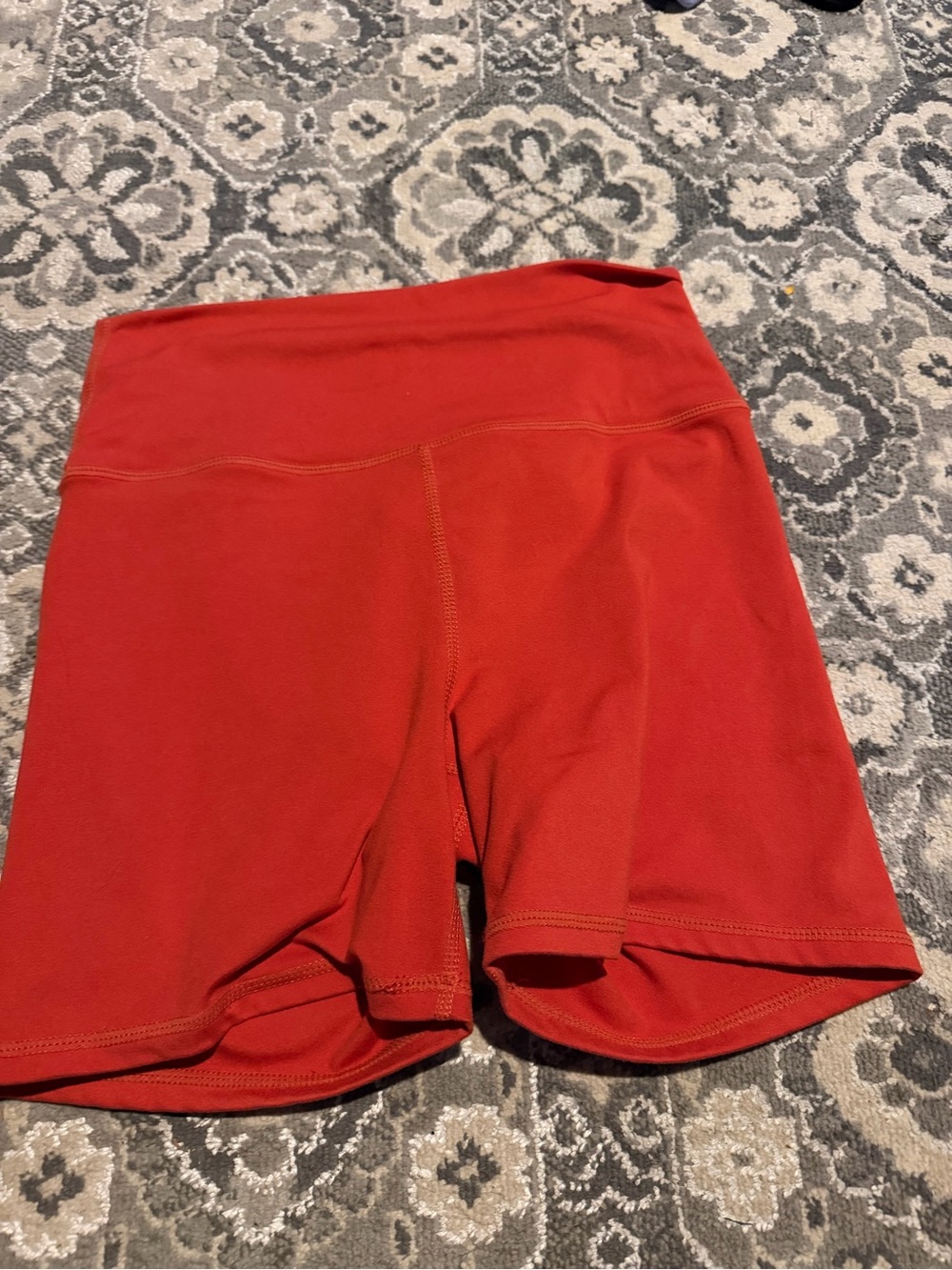 Women's Bike Shorts in Red